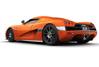 Orange BMW M6